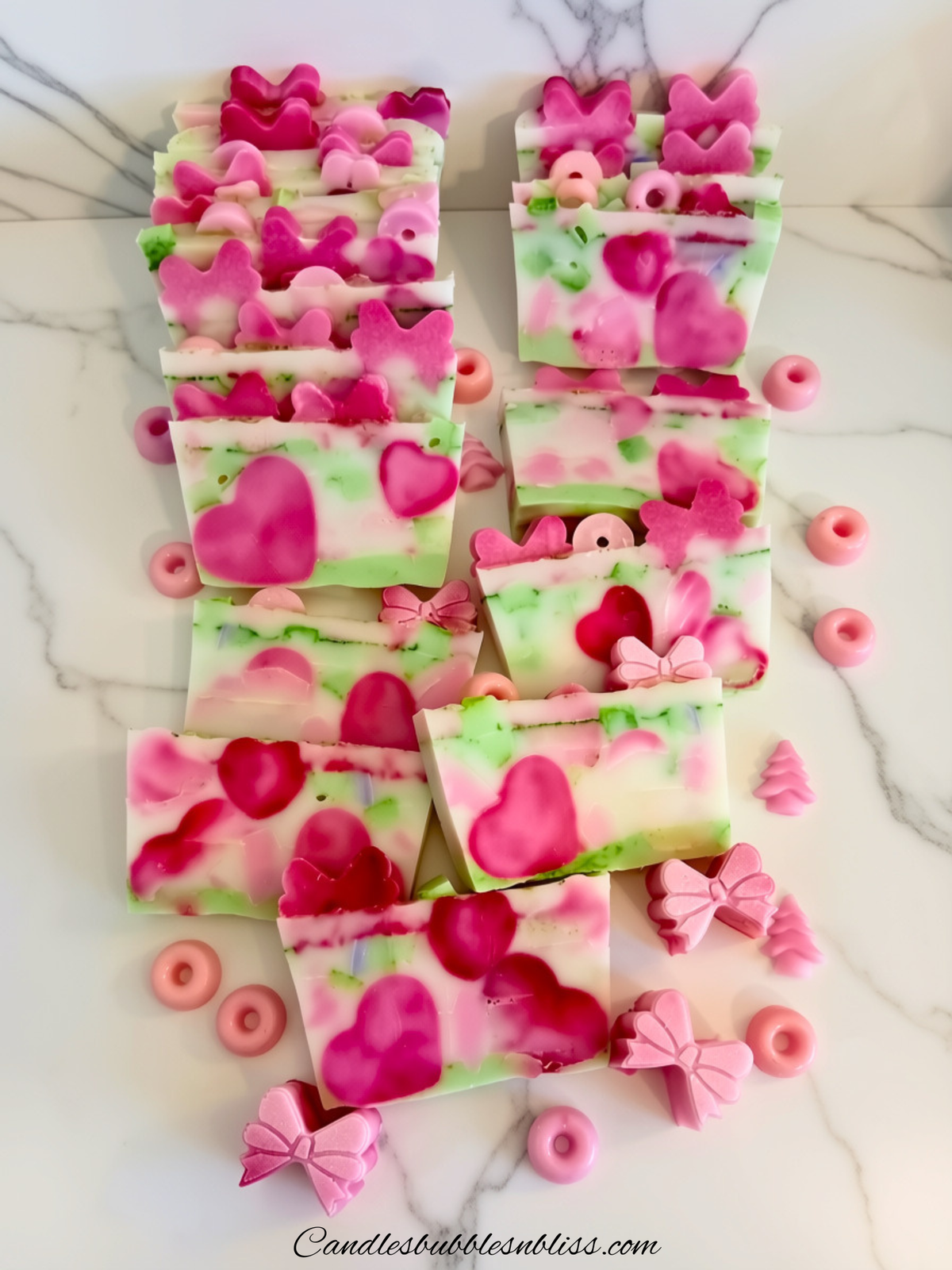 Hearts and Pine Bar Soap