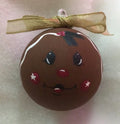 Gingerbread Painted Ornament
