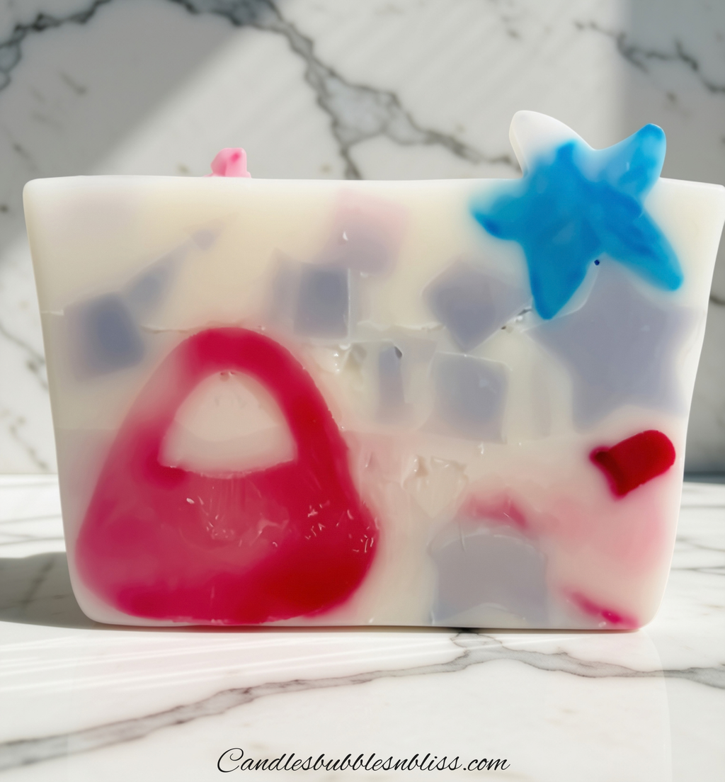 Handbags and Heels Fashionista Bar Soap - Vanilla Scented