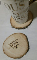 Bakers gonna Bake Wooden Coasters