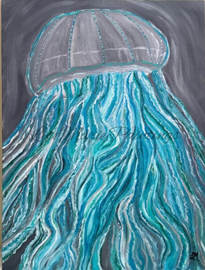 Jelly Fish Art Print