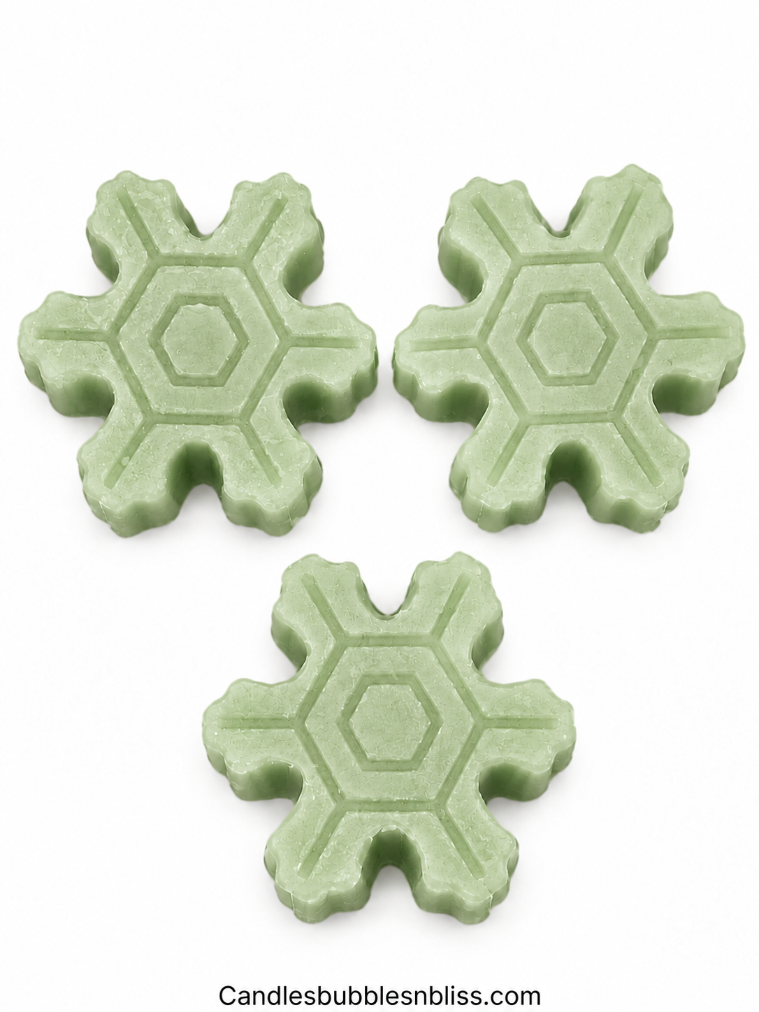 Fondants parfumés flocons de neige