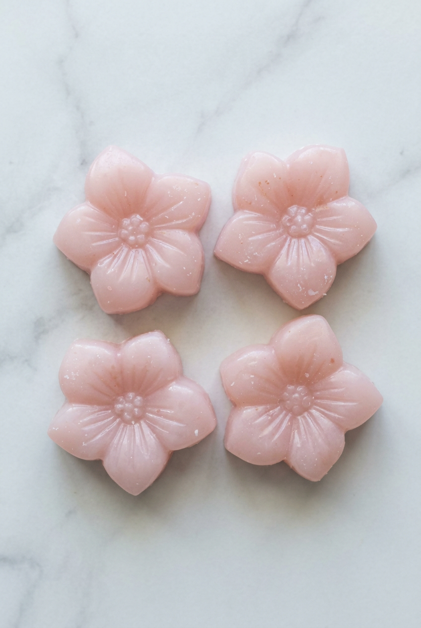 Fondants parfumés aux fleurs