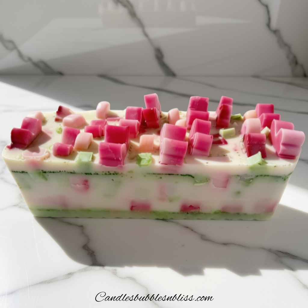 Hearts and Pine Bar Soap