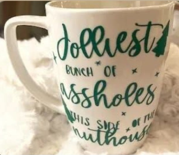 Jolliest Bunch of Assholes Drink Mug