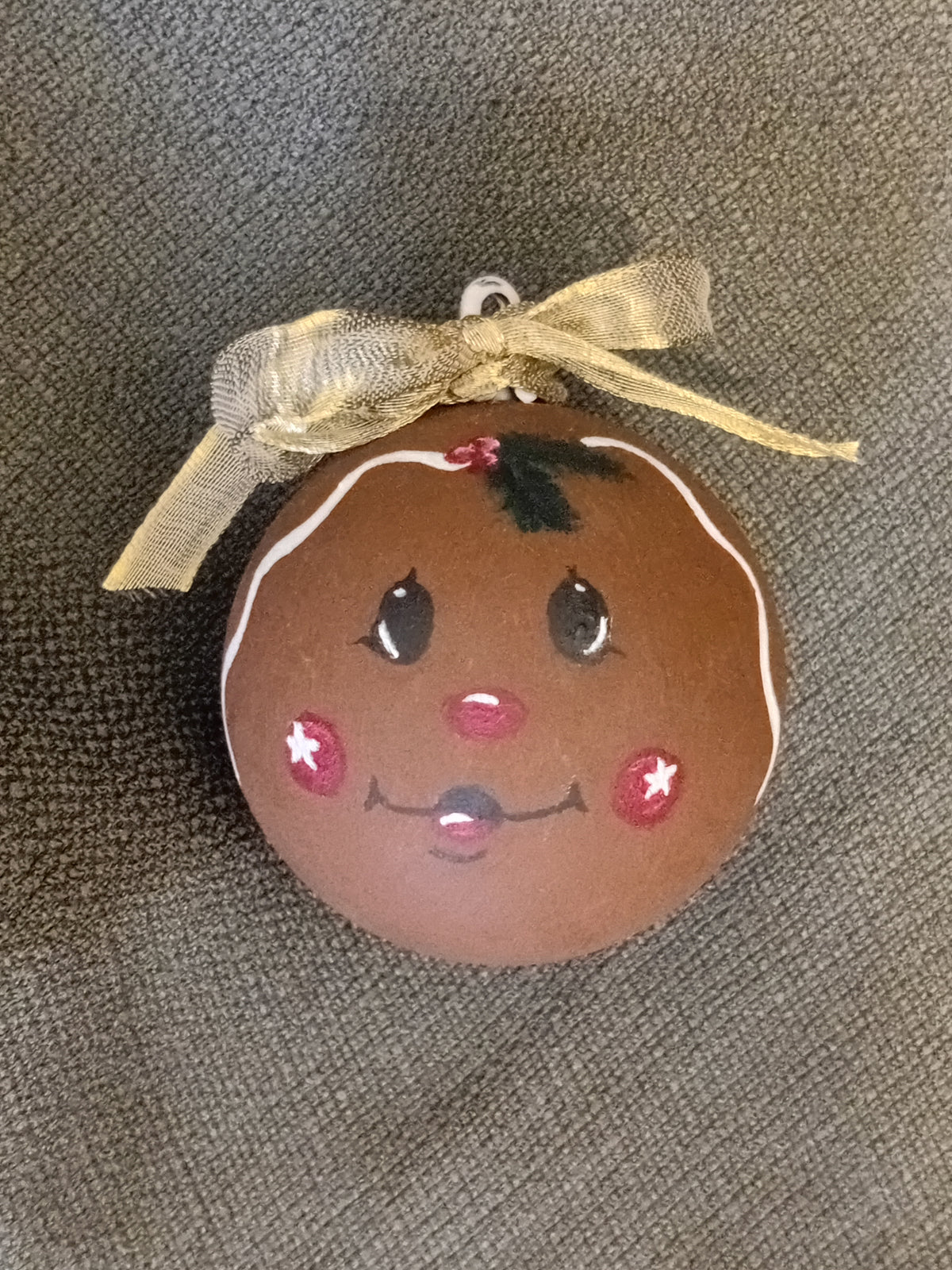Gingerbread Painted Ornament