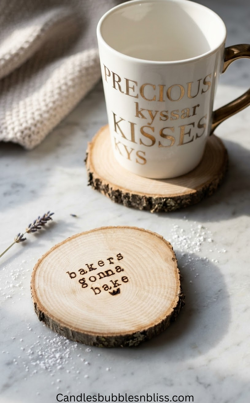 Sous-verres en bois Bakers gonna Bake